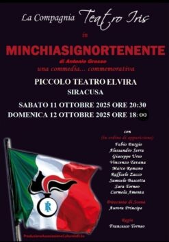 MINKIA SIGNOR TENENTE 11-12-OTT 25