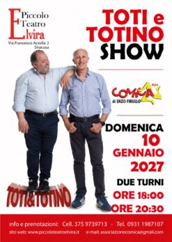 TOTI e TOTINO SHOW 10-01-27